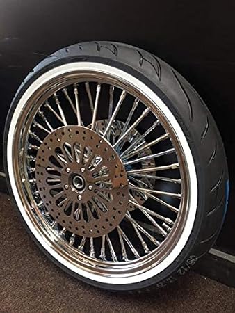 21x3.5 Mammoth Fat Spoke 00-07 Wheel 120/70-21 Ww Shinko Tire Kit Harley Touring
