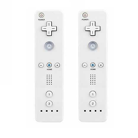 YUDEG Wii Controllers 2 Pack, Controller Replacement for Wii Remote Controllers