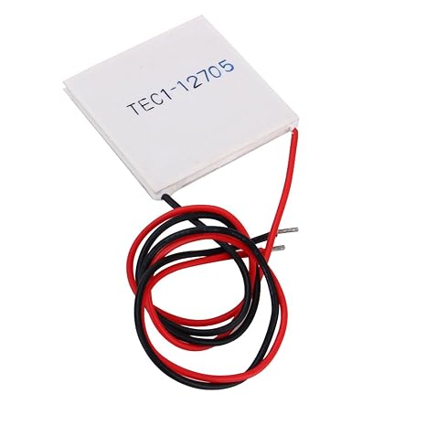 12V 5A Peltier Module TEC1-12705 Thermoelectric Cooling Plate for Electronics Heat Dissipation