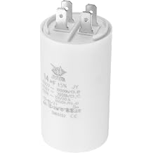 PATIKIL CBB60 14uf Running Capacitor,AC 450V 4 Pins 50/60Hz Double Insert Cylinder Bottom for Air conditioning,Water Pump,Fan Motor Star 72 x 40mm