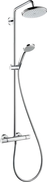 Hansgrohe Croma 220 Showerpipe EcoSmart DN 15, Brausearm 400mm chrome