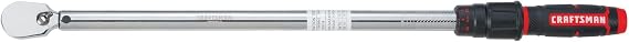 CRAFTSMAN Torque Wrench, 1/2" Drive, 50-250 FT-LB (CMMT99434)