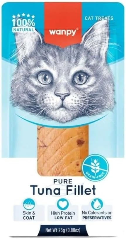 Wanpy Ton Balığı Fileto Kedi Ödülü 25G