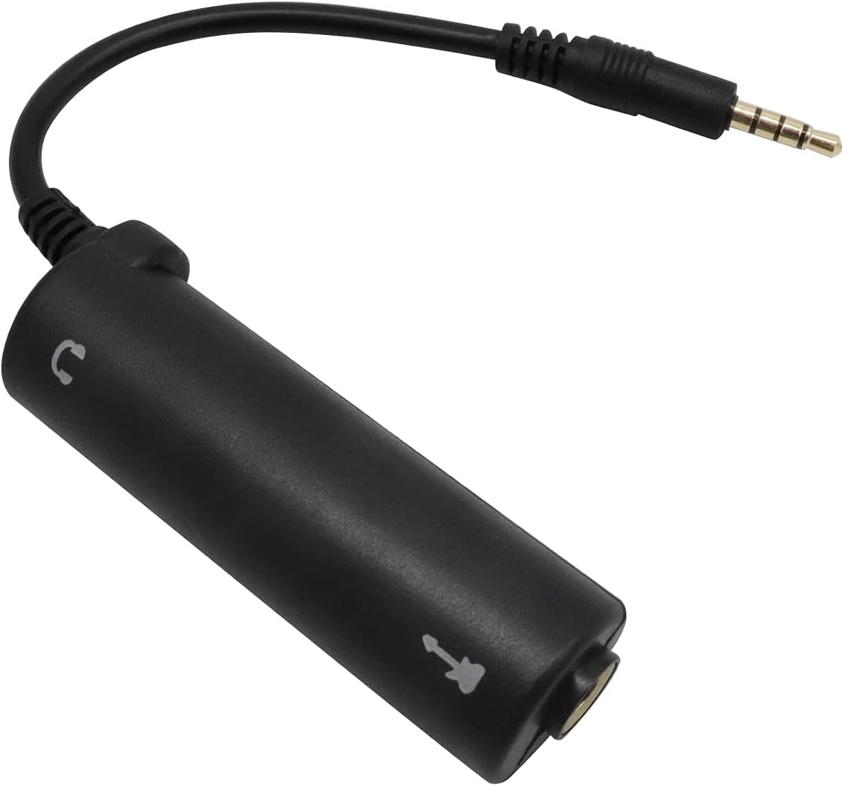 Black Guitar Effects Interface Compatible with iOS,Guitar Effects Interface Converter Link - Multimedia Guitar Playing Anytime, Anywhere, Recording and Computer