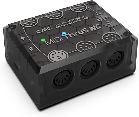 CME MIDI Thru5 WC 1-in-5-out MIDI Thru