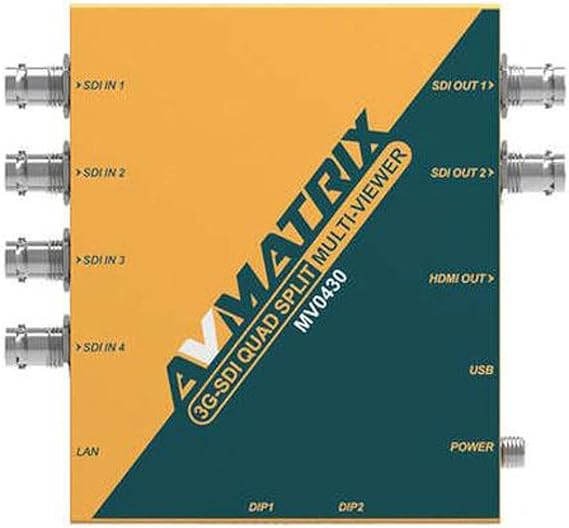 LILLIPUT AVMatrix MV0430 3G-SDI Quad Split Multiviewer