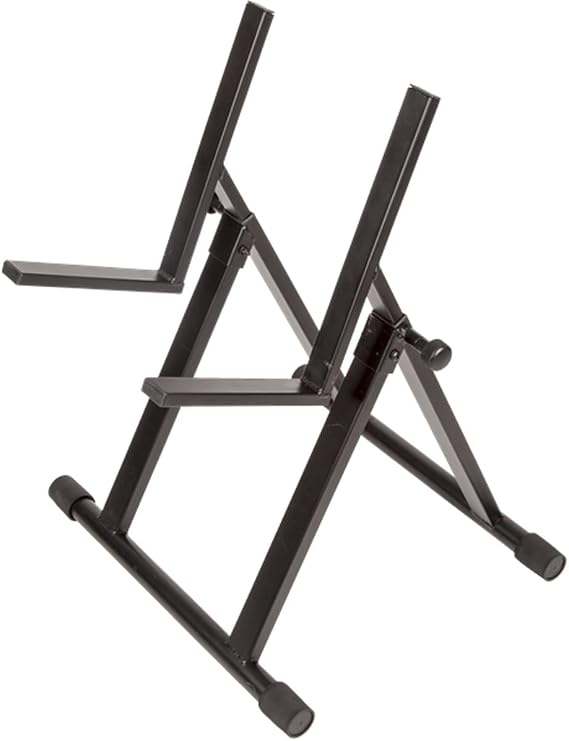 Fender Amplifier Stand, Large | Raises and tilts combo amp for better stage monitoring, adjustable height, stable floor stand, fits large amplifiers