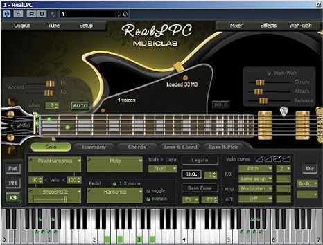Musiclab RealLPCVirtual Instrument