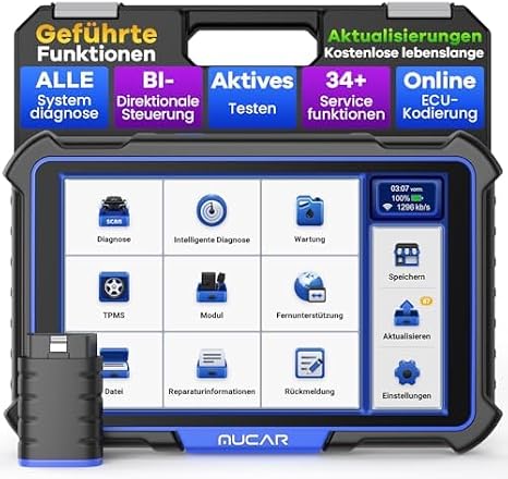 Mucar VO8 OBD2 Car Diagnostic Device ECU Coding & Full System Diagnostics