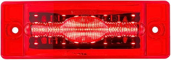 Maxxima M20395R Red 2" x 6" Super Bright LED Combination Clearance Marker Light