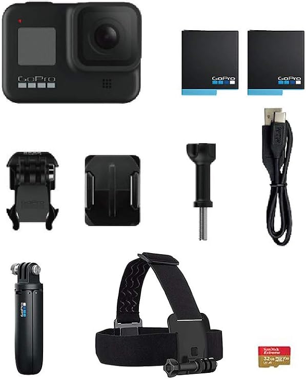 GoPro CHDRB-801-FW BLK F Action Camera HERO8 BLK Hero 8 Black Limited Box Set