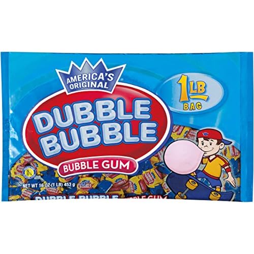 Concord Dubble Bubble Gum Assorted 16 Oz