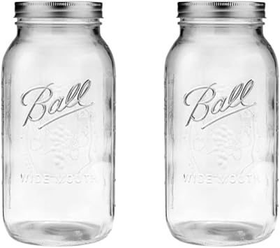 Ball 64 ounce Jar, Wide Mouth, Set of 2
