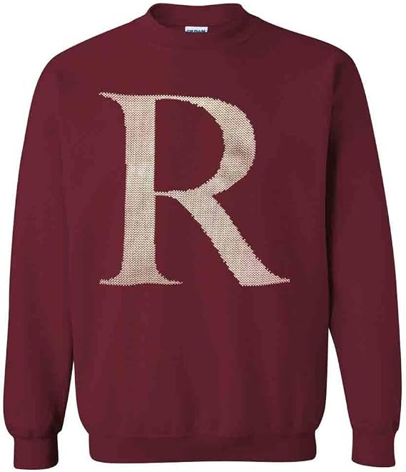 VictoryStore R Crewneck Sweatshirt Cardinal Red