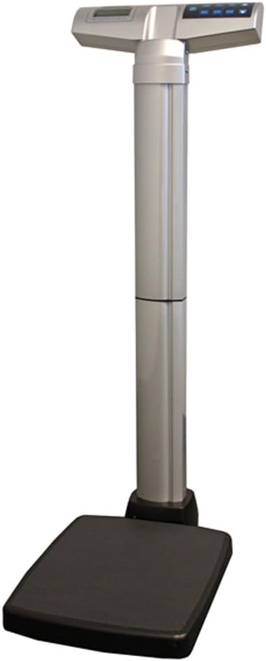 Health-O-Meter Digital Professional Waist High Beam Scale, Silver