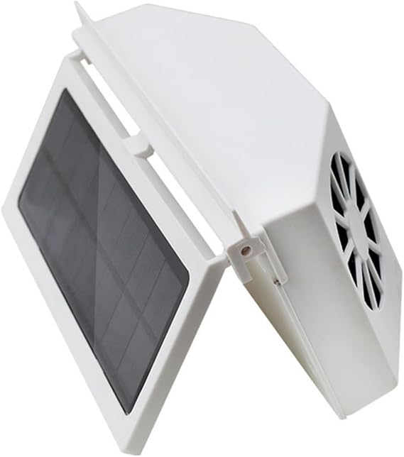 Car Solar Fan Window Solar-powered Car Cooler Car Dash Fan Solar Air Conditioner Easy Install