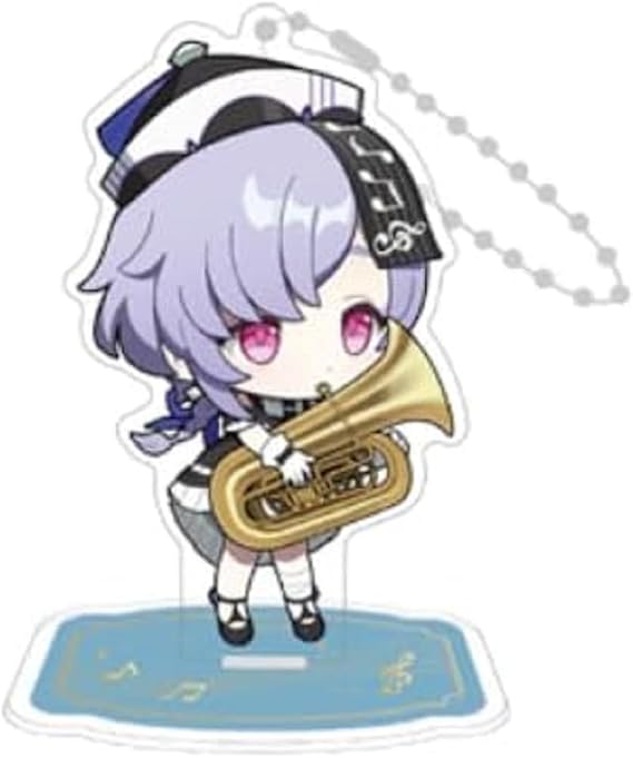 SAKAMI - Genshin Impact - Genshin Concert 2021 Chibi Qiqi - Acrylic Key Ring Figure/Toy/Pendant/Keychain - Original & Licensed