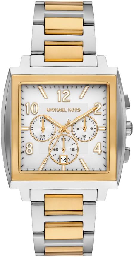 Michael Kors Rhys Men's 40MM Two-Tone Stainless Steel Watch, MK9240
