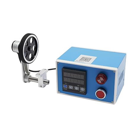 Digital Length Meter Counter, Mechanical Measure Wheel Unit with Control Function 0-999999