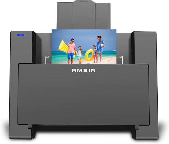 AMBIR Photo Scanner with PICTURESTUDIO Photo Editing Software
