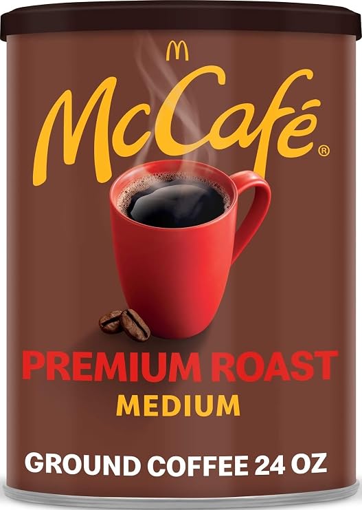 McCafé Premium Medium Roast Ground Coffee 24 oz Canister