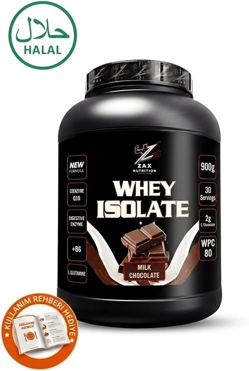 Whey Isolate 900 gr 36 servis% 100 Protein Tozu - Sütlü Çikolatalı
