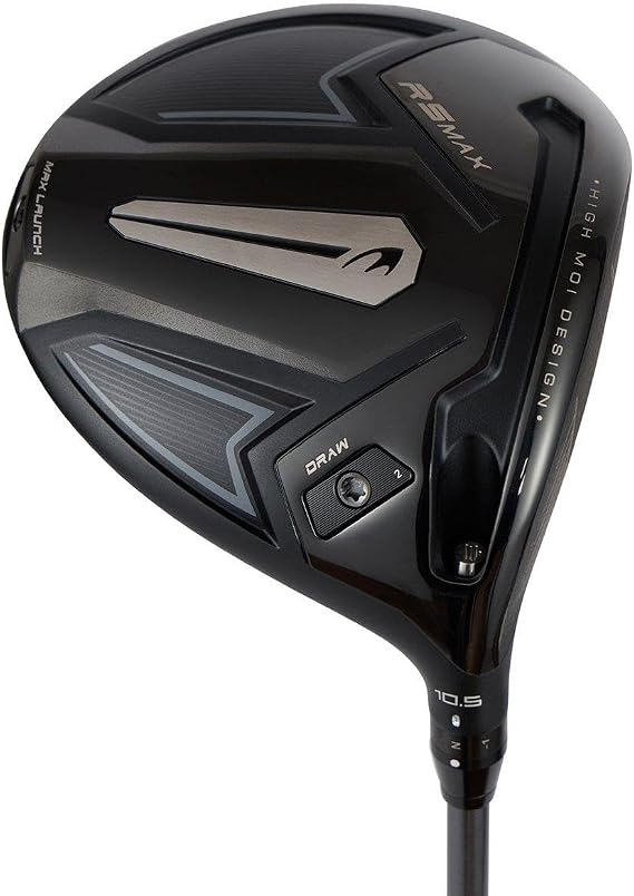 Benross RS MAX Golf Driver – High‑MOI Design, Carbon Crown, FFT Face & Tungsten Weighting for Forgiving Distance