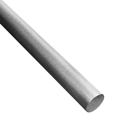 4140 Alloy Steel Round Bar 1.5" Diameter x 36" Length, Cold Finished, Annealed, Unpolished Mill Finish, ASTM A108 High Strength Chromoly Steel Rod for Industrial Applications