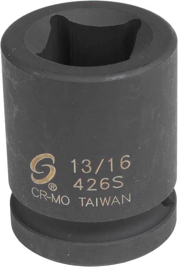 SUNEX TOOLS 426s 3/4-Inch Drive 13/16-Inch Square Impact Socket
