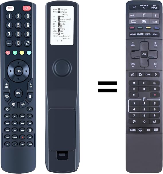 New Soundbar Remote Control Replacement Fit for Bose Hi-Fi Soundtouch 300 Sound Bar Remote Controller(Only for Hi-Fi Soundtouch 300 Sound Bar)