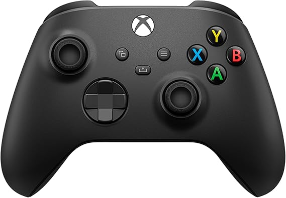 Xbox Core Wireless Gaming Controller – Carbon Black Series X|S, One, Windows PC, Android, and iOS