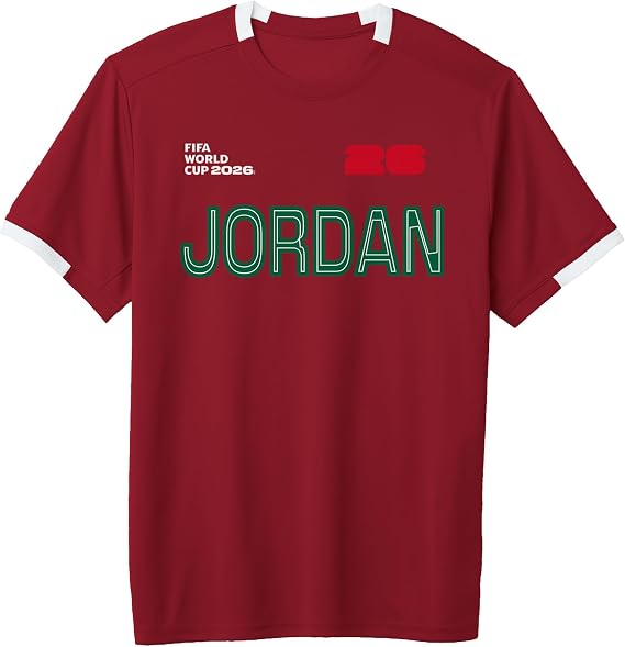 FIFA World CUP26 Jordan Short-Sleeve Soccer Jersey