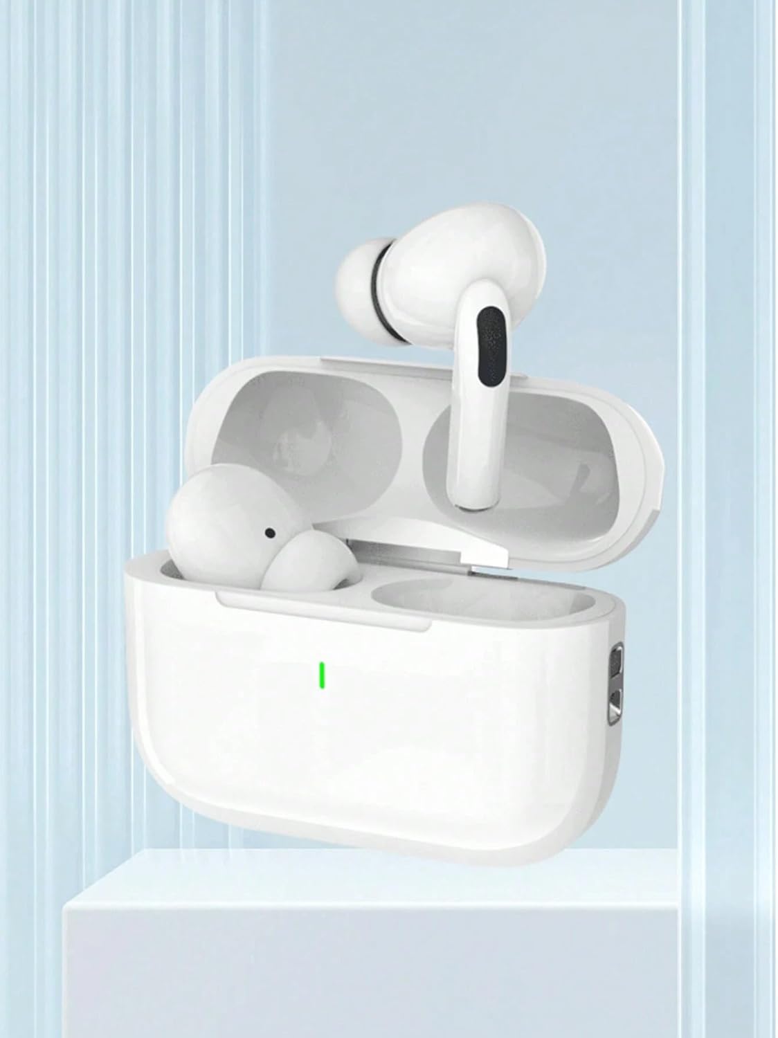 New Sports Headphones Feature 3D Sound EffectBluetooth 5.3 StandardBuilt-in Microphone 180mAh Long Battery LifeWaterproof DesignSupporting Mobile High-Fidelity Stereo Music Playback