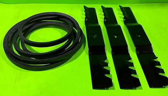 54" Deck Blade & Belt Kit for Ariens AYP Husqvarna Jonsered 2354GXLS | Fits Ariens, AYP, Husqvarna and Jonsered 54 inch mower deck models, including 2354GXLS.