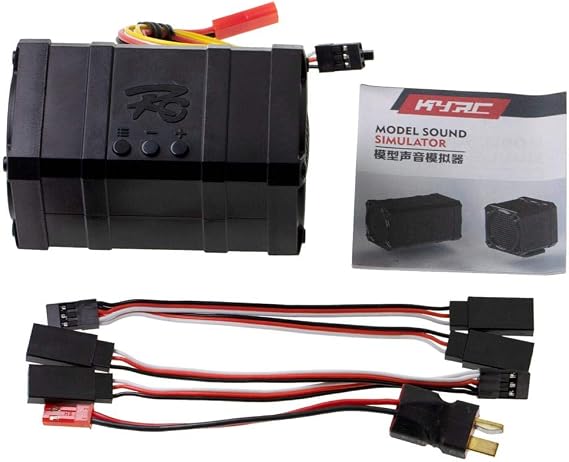 Car Engine Sound Simulation System Module 1/10 RC Crawler Car 10 Sounds