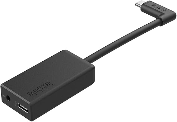 GoPro Pro 3.5mm Mic Adapter for (All HERO Cameras) - Official GoPro Accessory