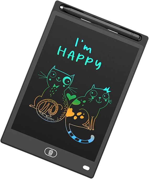 LCD Writing Tablet 8.5inch Drawing Pad Handwriting Multiple Colorful Board Educational and Learning Toy for Children LCD Writing Tablet