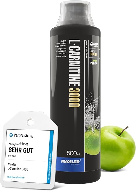 Vegan L-Carnitine 3000 Liquid - High-Dose Dietary Beverage 1623941.0 500 ml