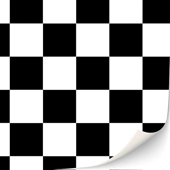 3 Sheets Self Adhesive Floor Tiles for Dollhouse 1:12 Scale (Checkerboard Pattern Normal)