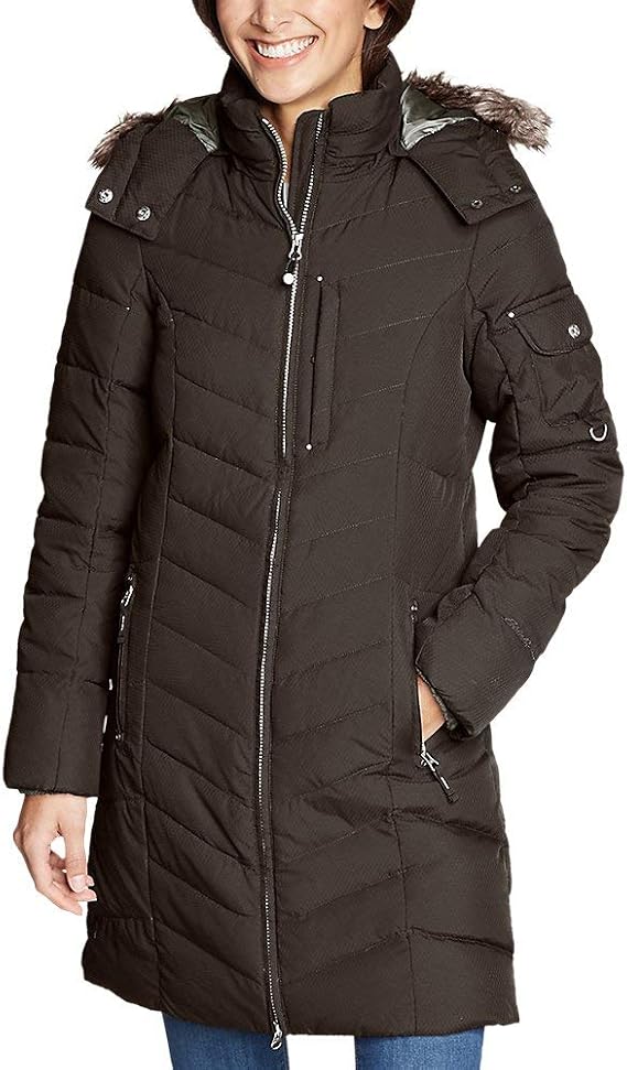 Eddie Bauer Women's Eddie Bauer Women's Sun Valley Down Parka, Black, 1x, Plus