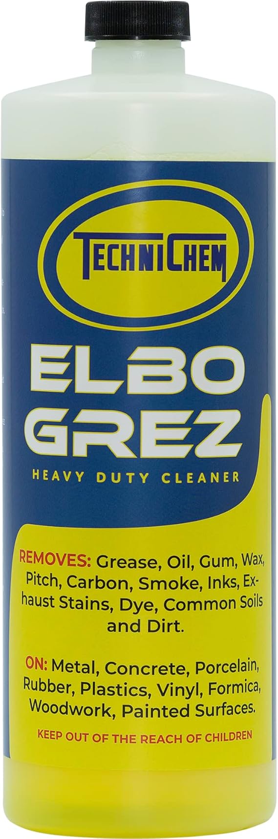 ELBO GREZ Heavy Duty All-Purpose Cleaner & Degreaser Concentrate - Automotive, Restaurant, Residential, Industrial, Commercial and Beyond - Safe and Non-Toxic Formula (32 fl oz)