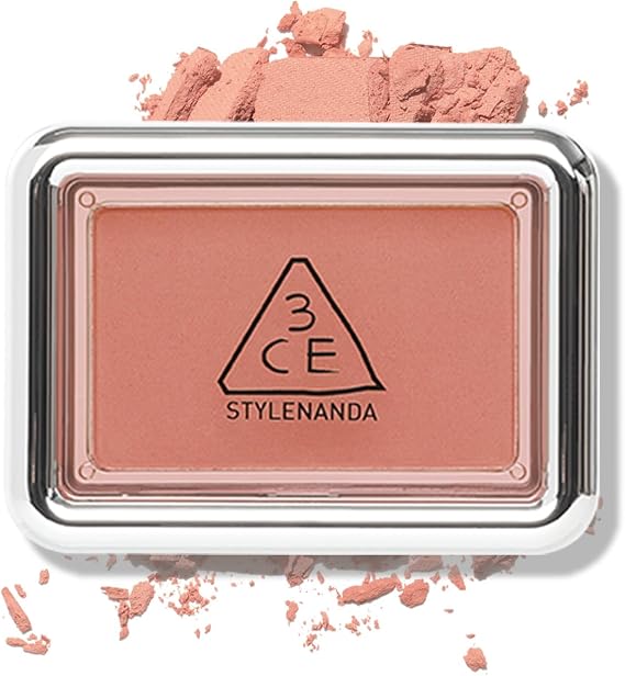 3CE Newtake Face Blusher, Bear Motion, Cheek, Powder, Korean Cosmetics