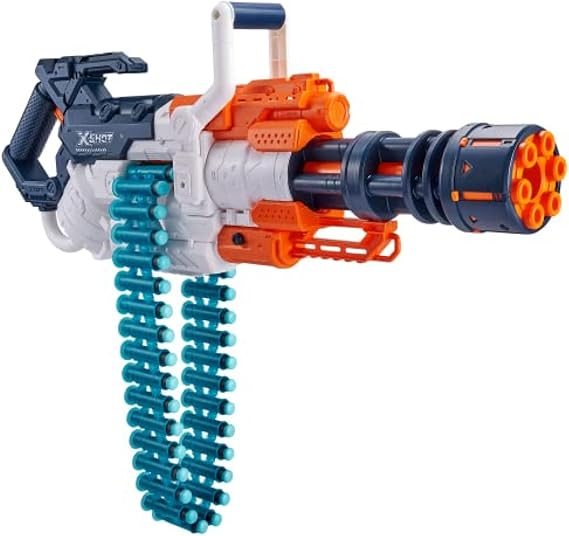 X Shot Zuru Excel Crusher toy blaster with slam fire function 36382 including 48 darts