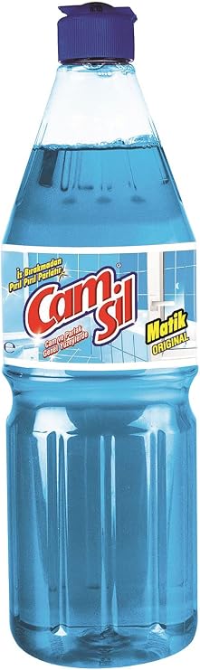 Camsİl Original Blue 1lt Spare Bottle Pouring (square)