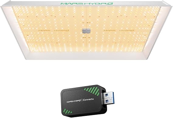 MARS HYDRO TSW2000 300W Led Grow Light Dimmable Daisy Chain Full Spectrum Lamps for 3x3/4x4ft Coverage and iConnectu Controller