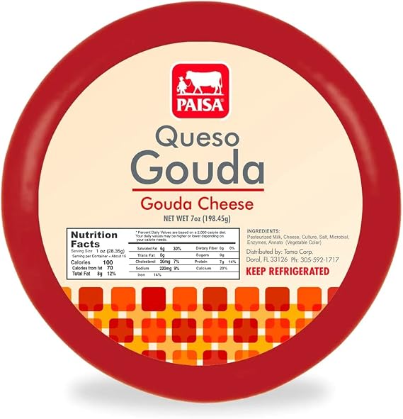 Queso Gouda - Gouda Cheese (Wheel)
