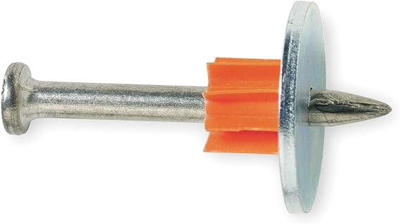 Ramset 1524SDP 3" .300 Head Diameter Drive Pin with Square Washer 100 per Box