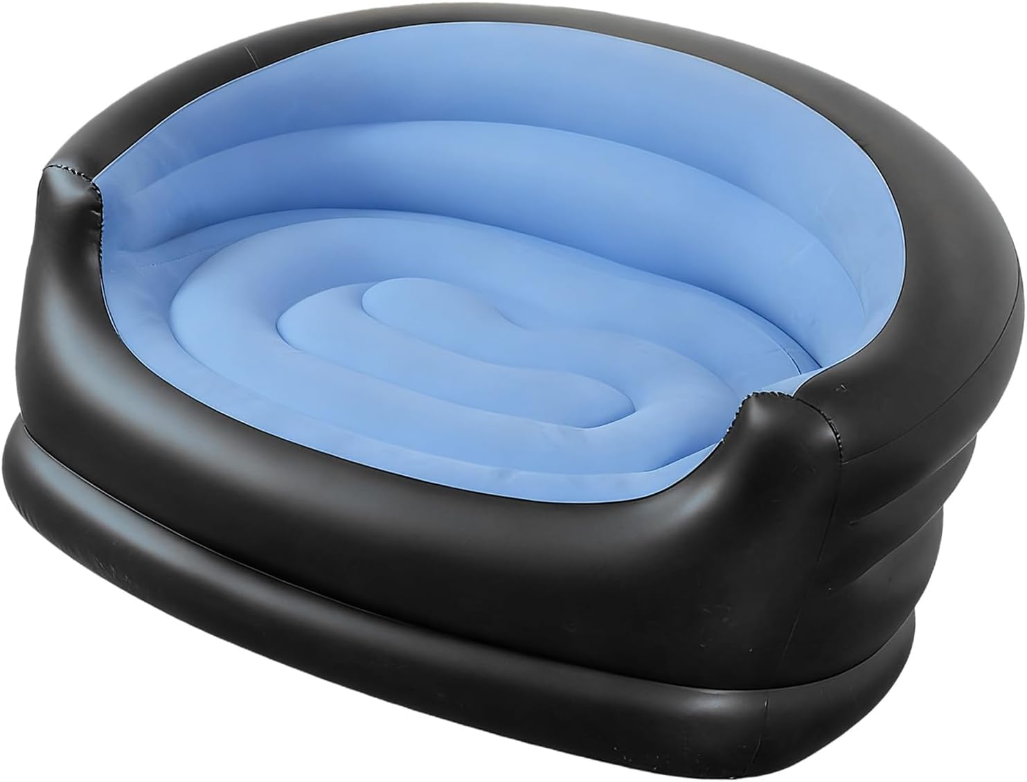 Thick Heavy Type Inflatable Sofa Portables Instants Setups Folded Outdoor Air Bed for Outdoor Use Waterproofed Flocking Sofa