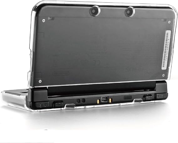 TNP New Nintendo 3DS Case, Clear Hard Shell Cover, 2015 Non-XL Model