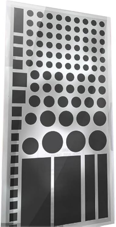 LIGHTDIMS Original Strength - Light Dimming Shapes Dims 50-80%, in Minimal Packaging (1 Sheet).